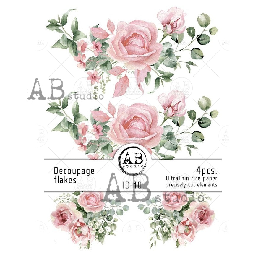 10- DECOUPAGE FLAKES
