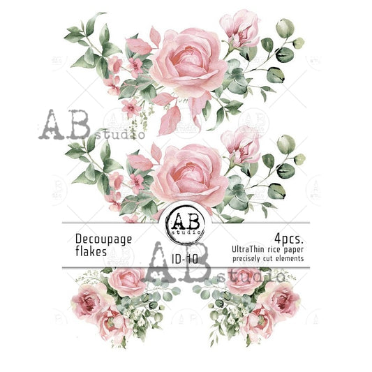 10- DECOUPAGE FLAKES