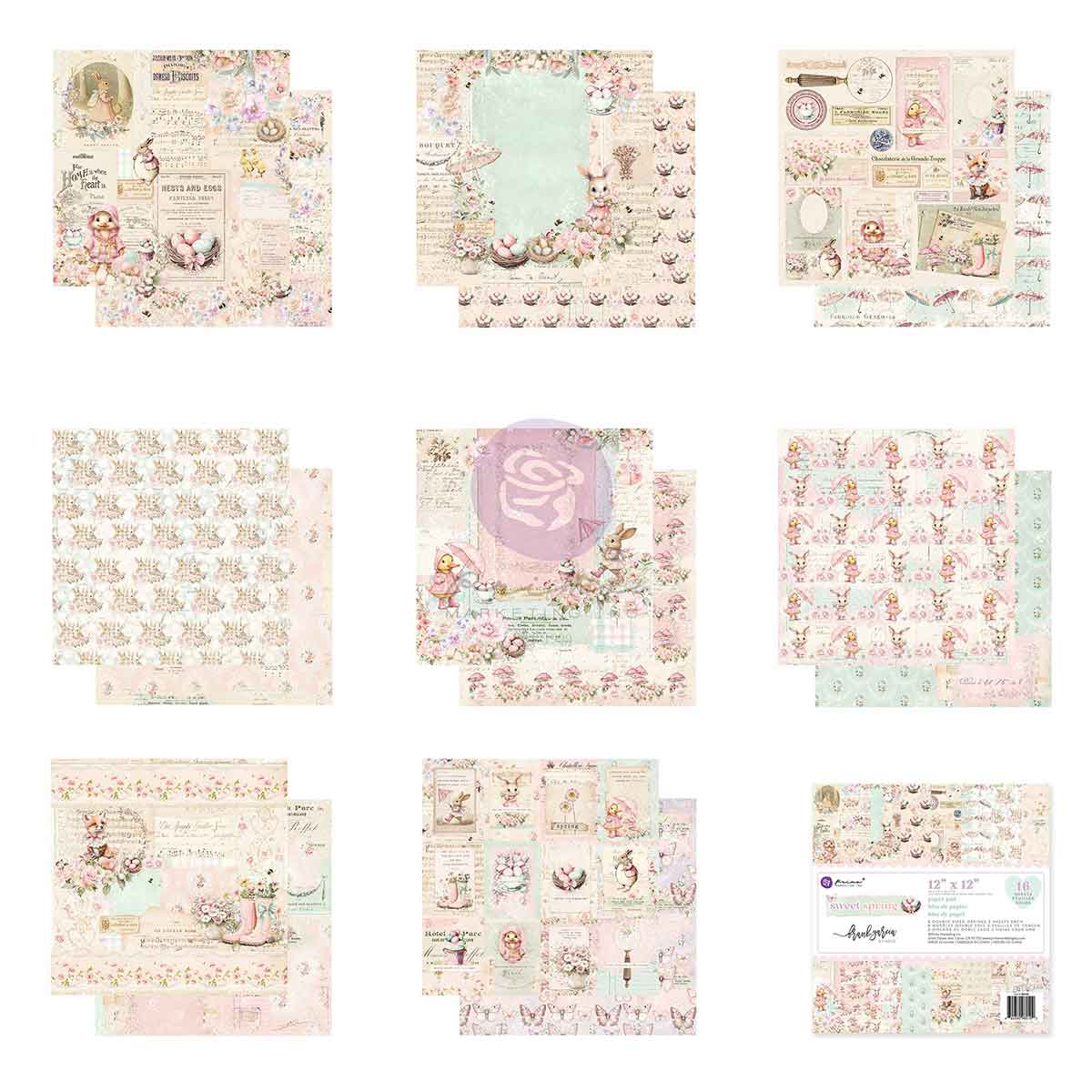 Sweet Spring Collection 12x12 Paper Pad