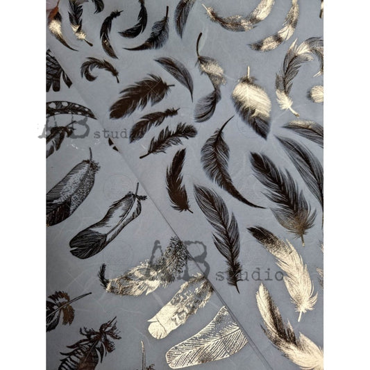 1426 (GILDED)- AB STUDIOS A4 RICE PAPER