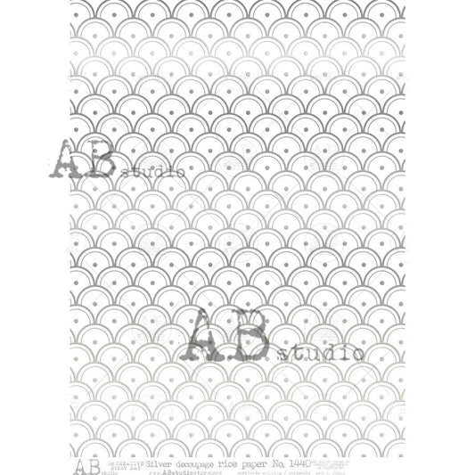 1440 (GILDED)- AB STUDIOS A4 RICE PAPER