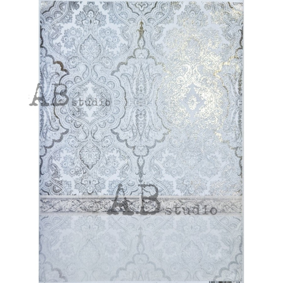 1525 (GILDED)- AB STUDIOS A4 RICE PAPER