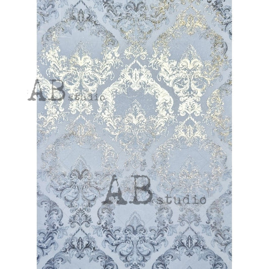 1537 (GILDED)- AB STUDIOS A4 RICE PAPER