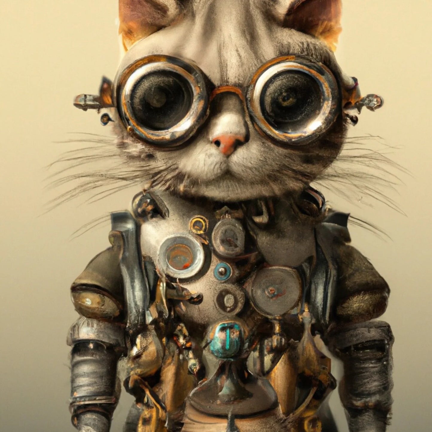 GOGGLE CAT