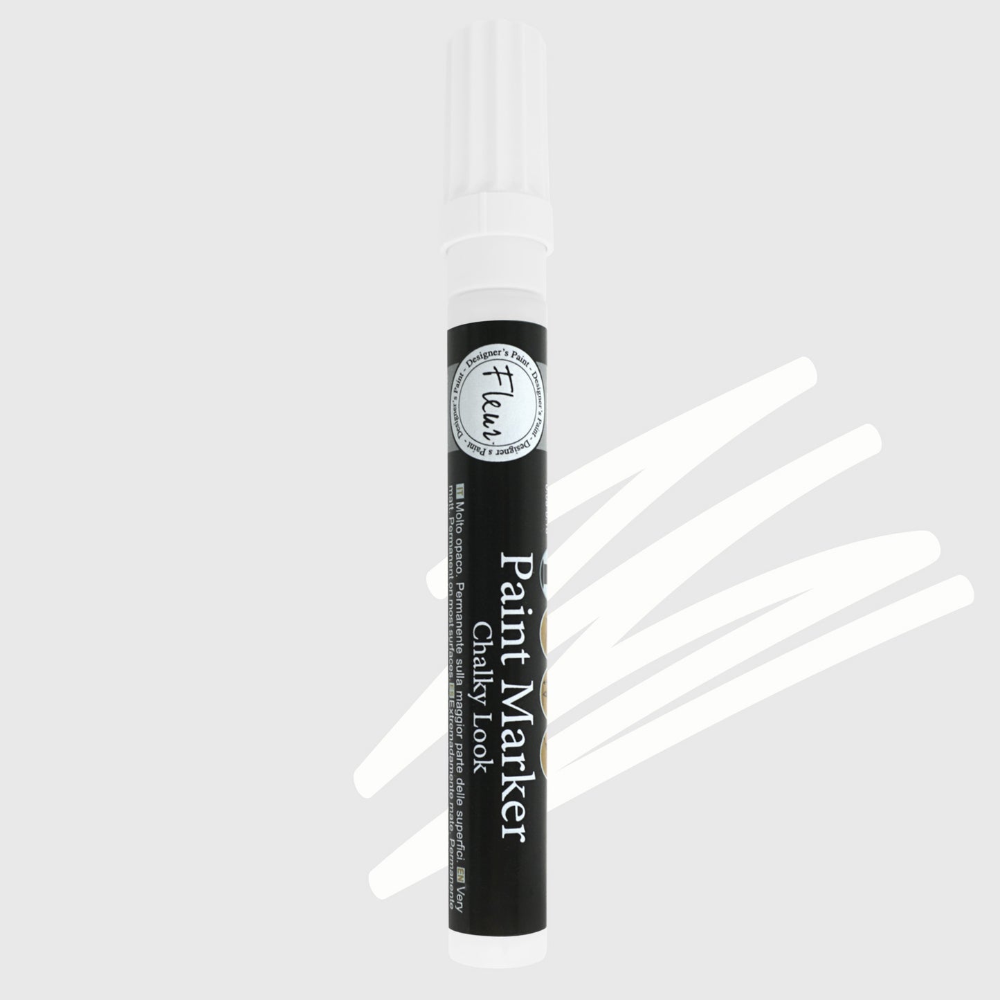 F01 CHALKY LOOK MARKER- TITANIUM WHITE