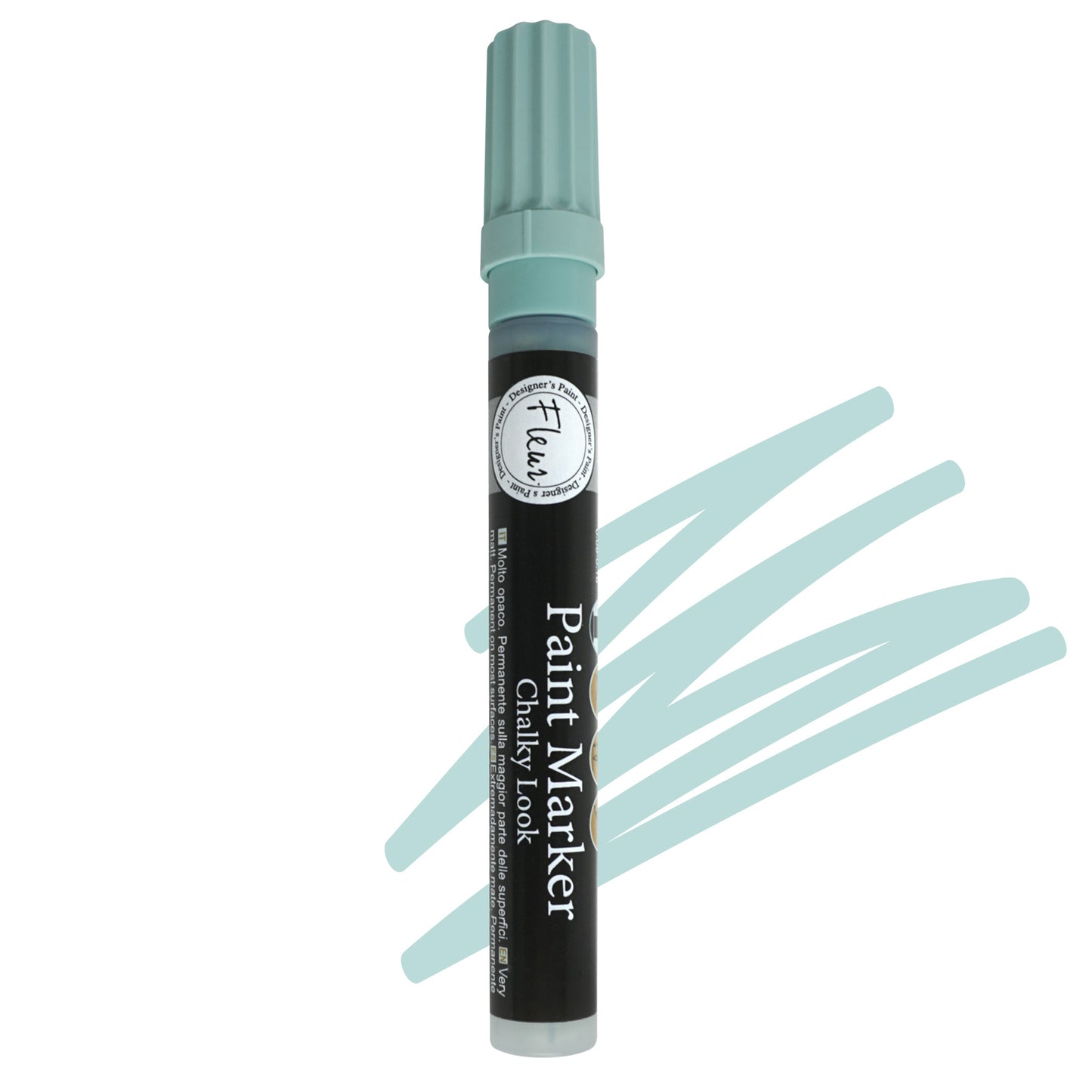 F49 CHALKY LOOK MARKER- CAPE TOWN BLUE