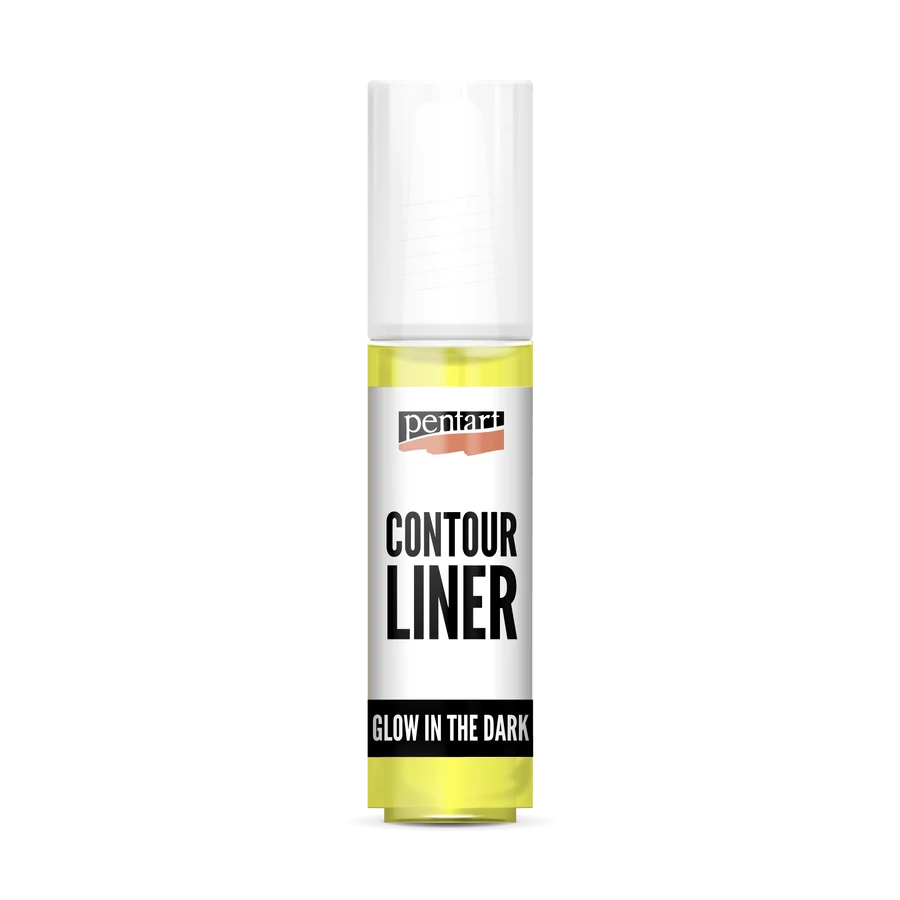 LIME GREEN- GLOW IN THE DARK CONTOUR LINER