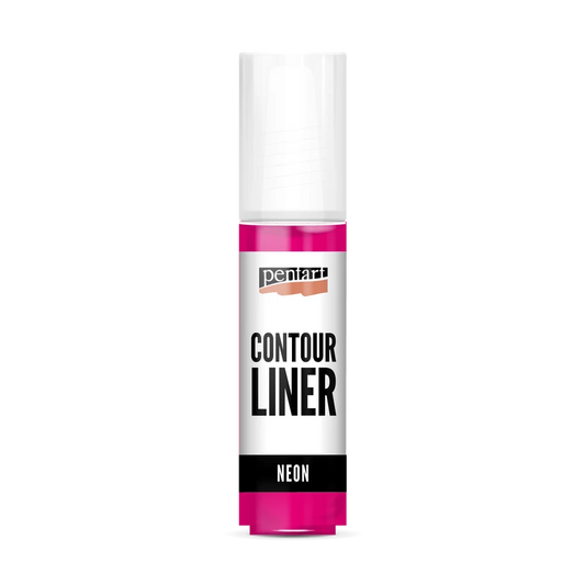 PINK- GLOW IN THE DARK CONTOUR LINER