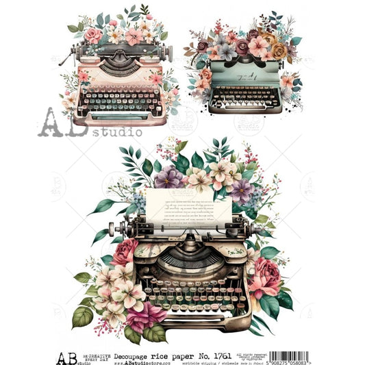 1761 - AB STUDIOS RICE PAPER