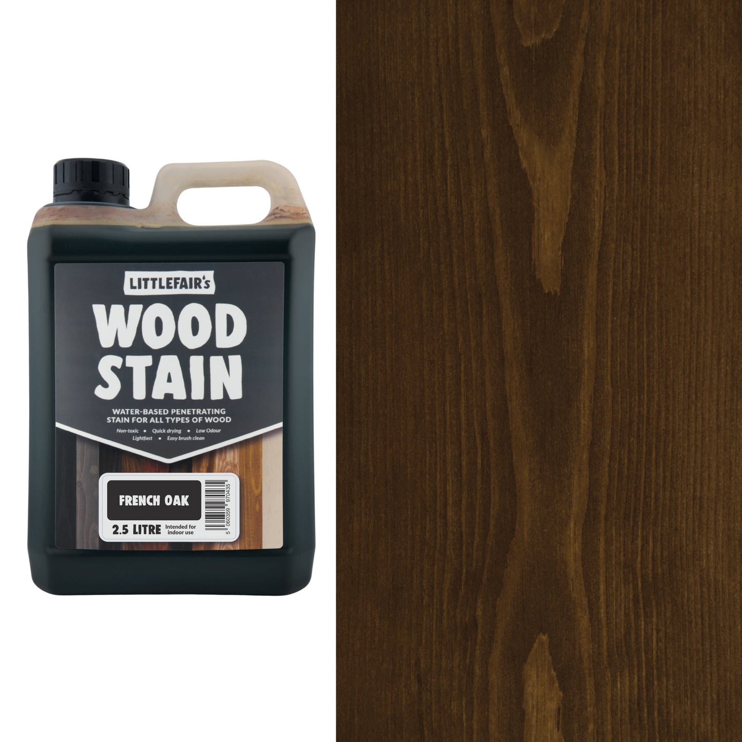 Water-Based Wood Stain - Naturals