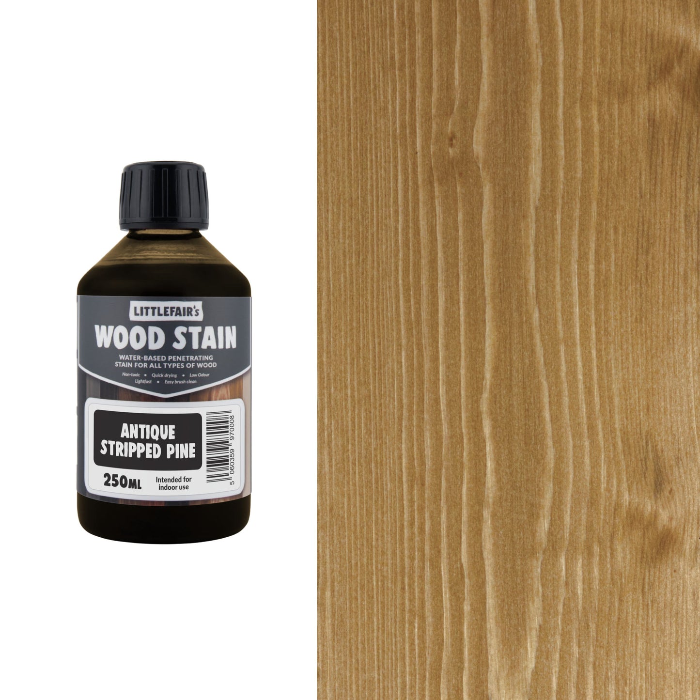 Water-Based Wood Stain - Naturals