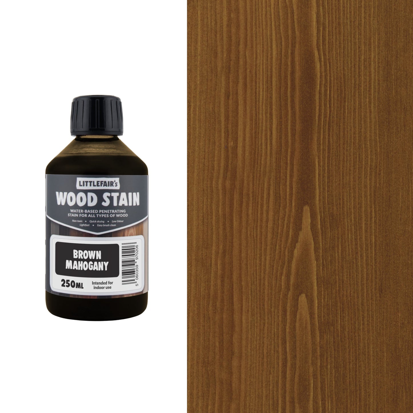 Water-Based Wood Stain - Naturals