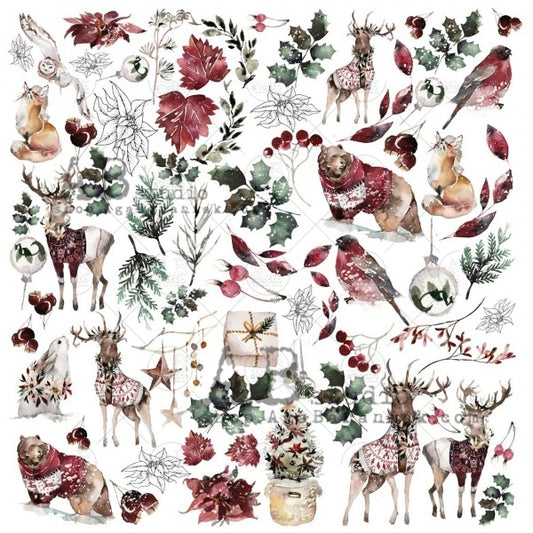 29- AB STUDIO DIE CUTS (55PCS)