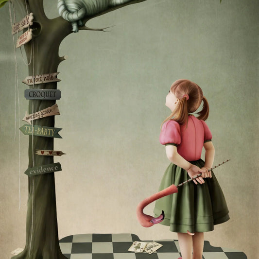 ALICE AND THE CAT