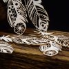 31408- MANDALAS DREAMS- OPENWORK FEATHERS