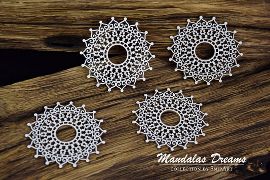 31430- MANDALAS DREAMS- MINI ROSETTES 1 (4PCS)