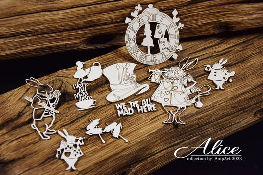 3523- ALICE- SET OF RABBITS