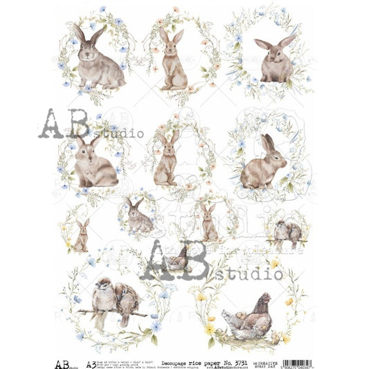 3731- AB STUDIO RICE PAPER