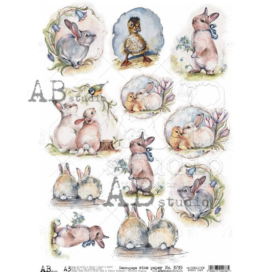 3735- AB STUDIO RICE PAPER