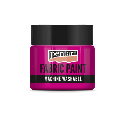 PINK- NEON FABRIC PAINT, 30ML