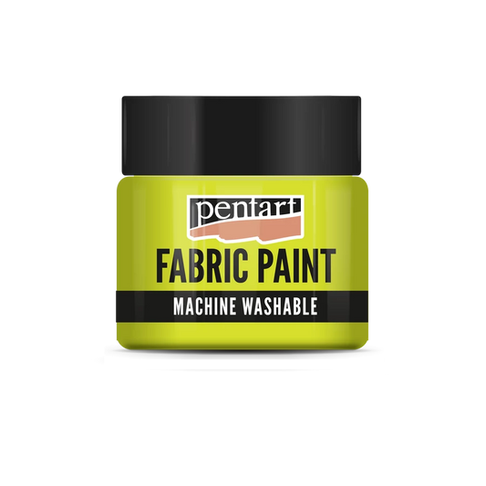 GREEN- NEON FABRIC PAINT, 30ML