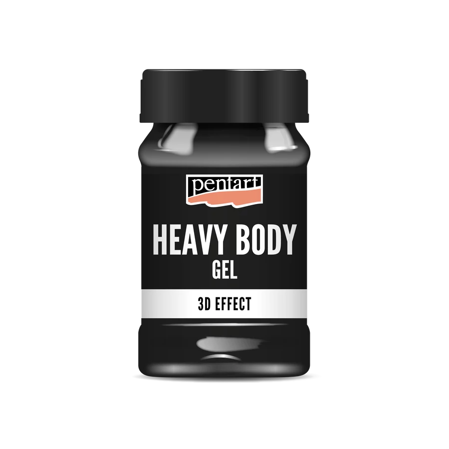 BLACK HEAVY BODY GEL- GLOSSY