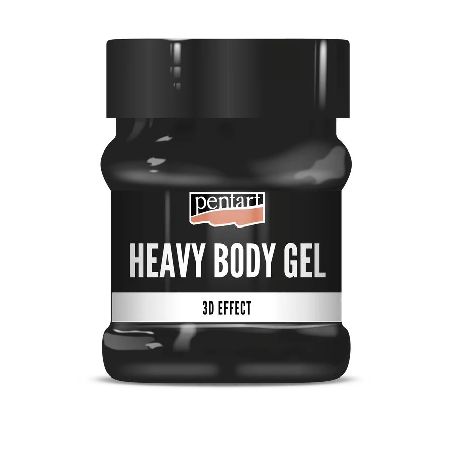 BLACK HEAVY BODY GEL- GLOSSY