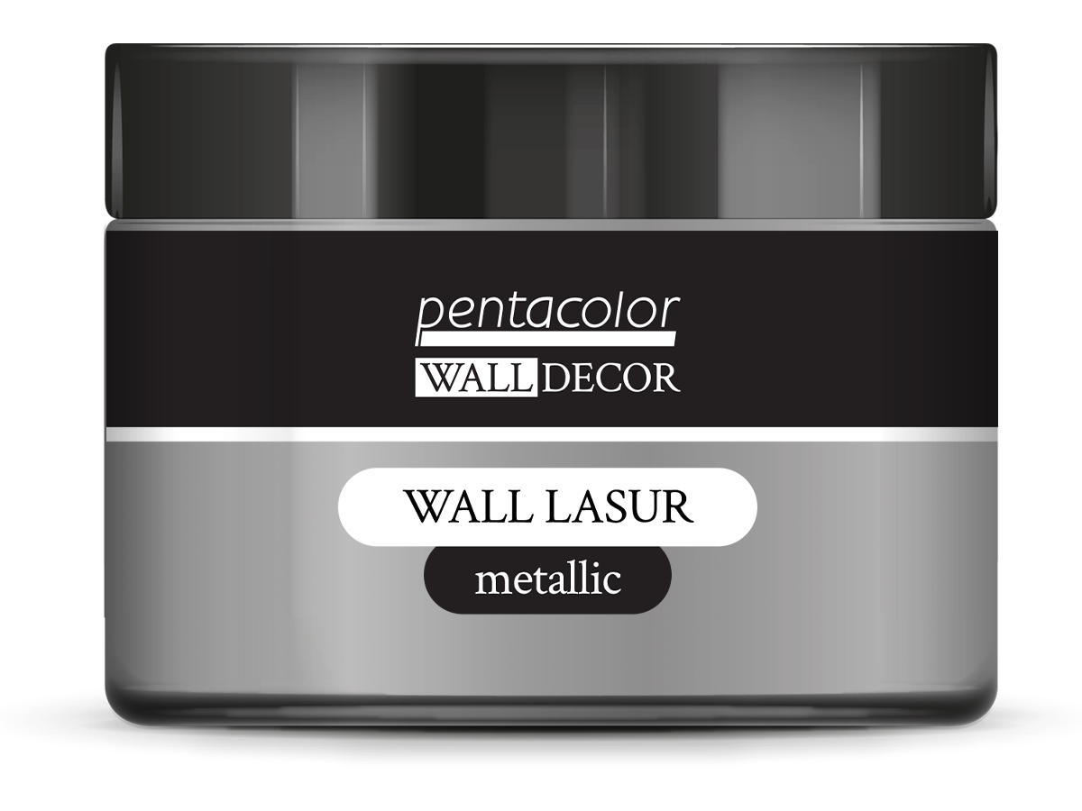 SILVER - METALLIC WALL LASUR