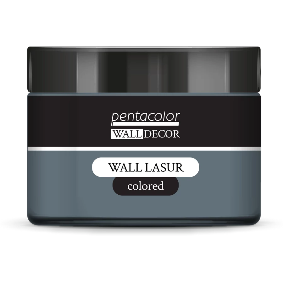 GRAY- COLOURED WALL LASUR