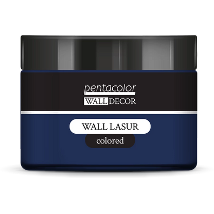 STEEL BLUE- COLOURED WALL LASUR