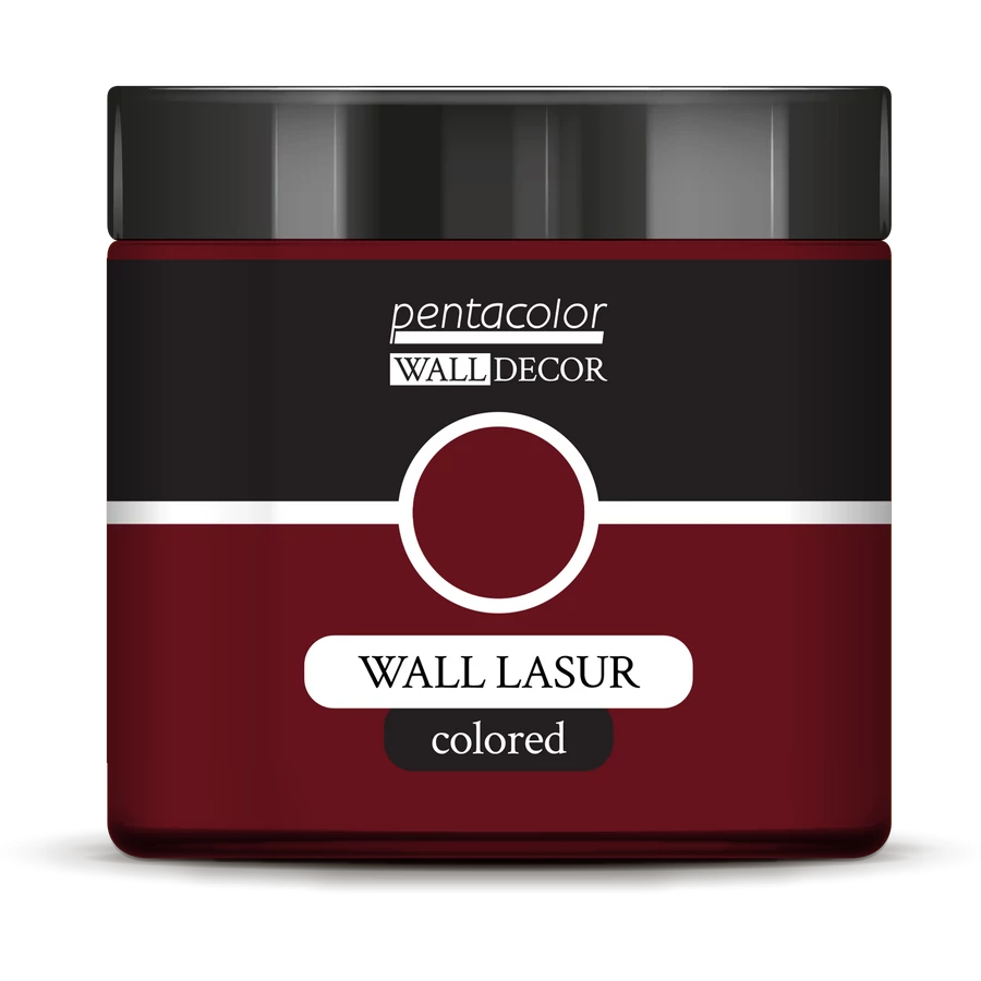 BORDEAUX- COLOURED WALL LASUR