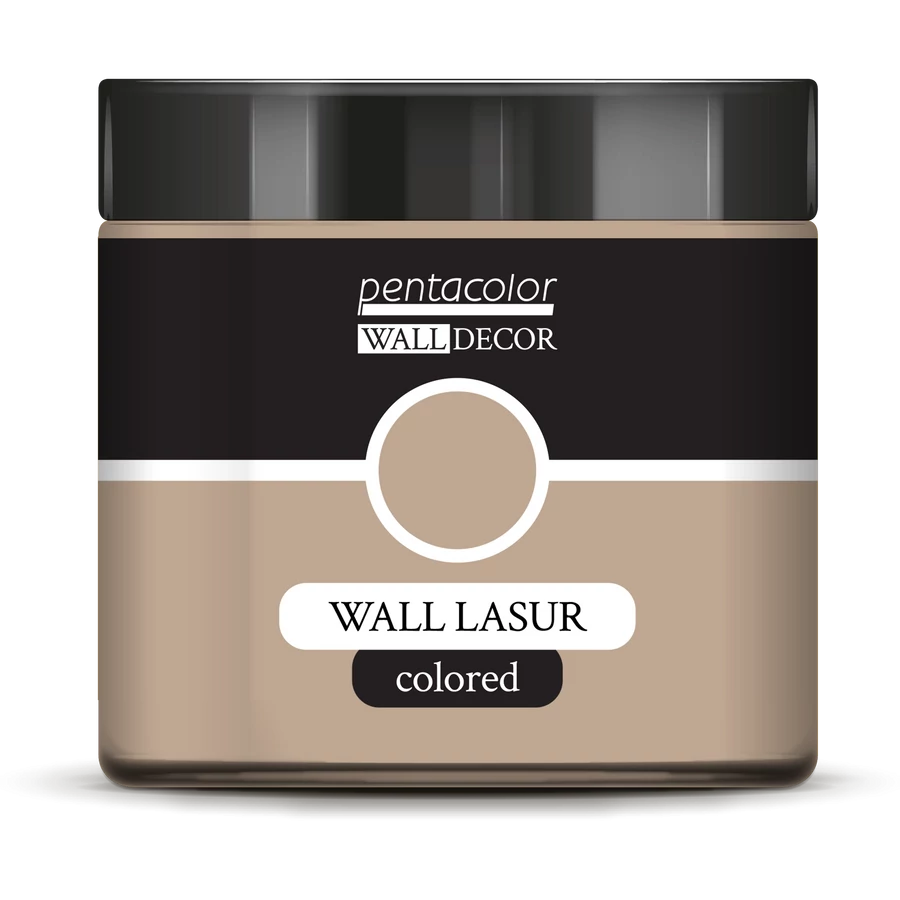 BEIGE- COLOURED WALL LASUR