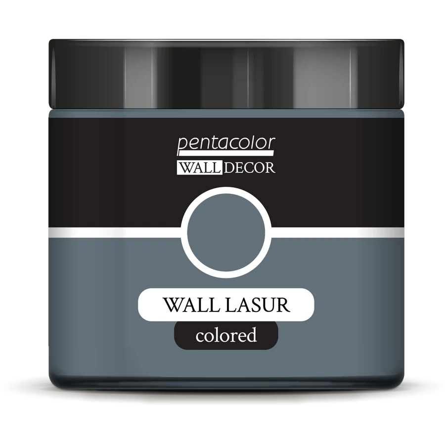 GRAY- COLOURED WALL LASUR