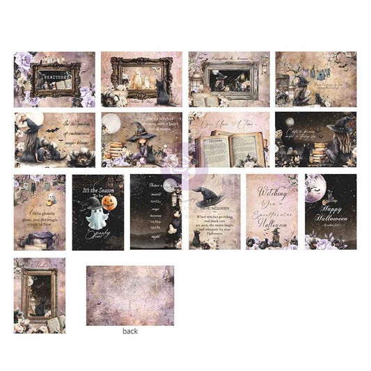 BEWITCHED 4x6 JOURNALLING CARDS