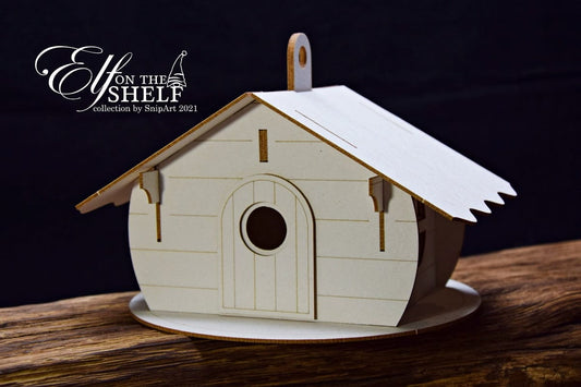 55030- MISCHIEVOUS GNOMES- 3D HOUSE