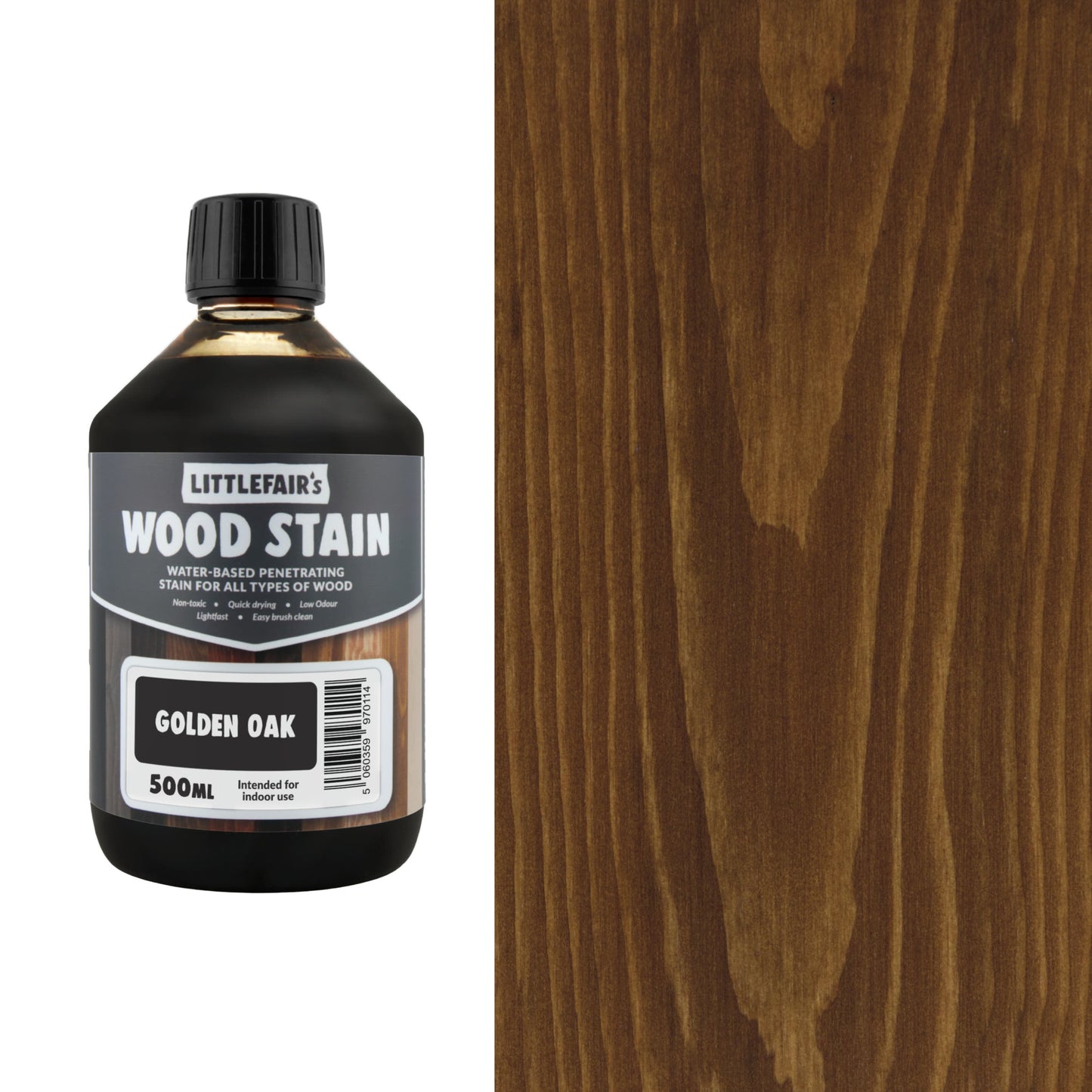Water-Based Wood Stain - Naturals