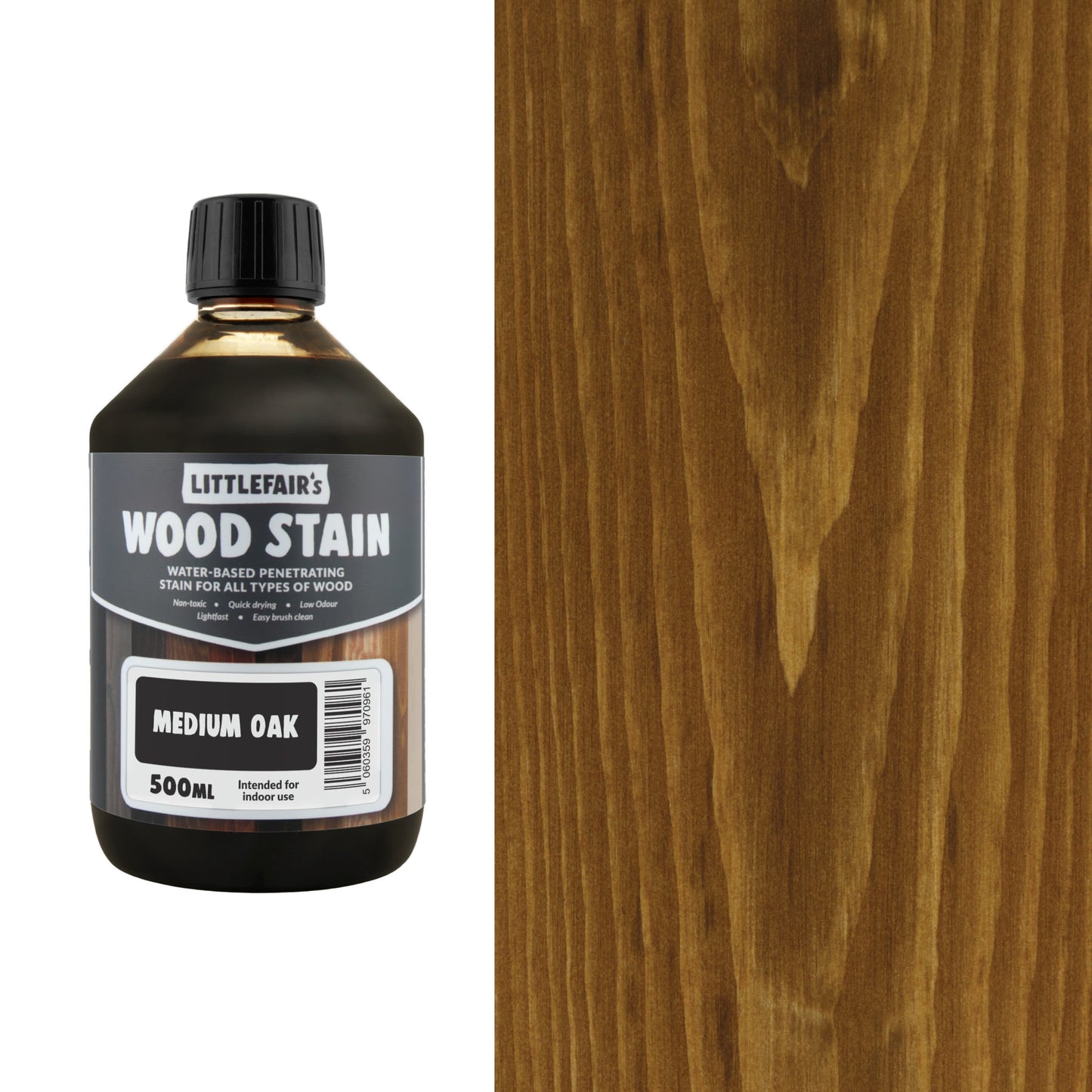 Water-Based Wood Stain - Naturals