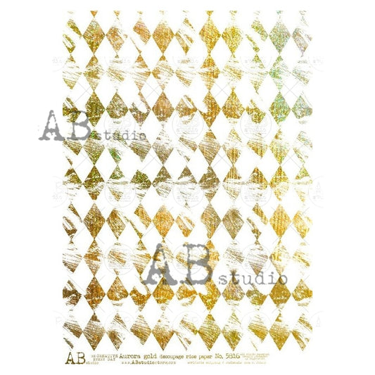 5816 (GILDED)- AB STUDIOS A4 RICE PAPER