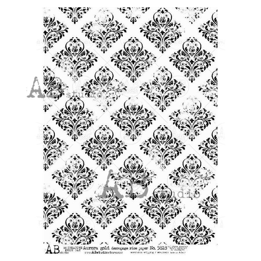 5818 (GILDED)- AB STUDIOS A4 RICE PAPER