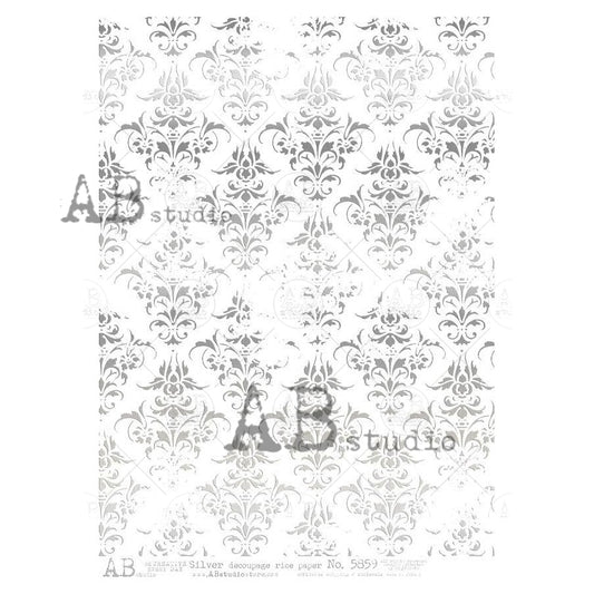 5859 (GILDED)- AB STUDIOS A4 RICE PAPER
