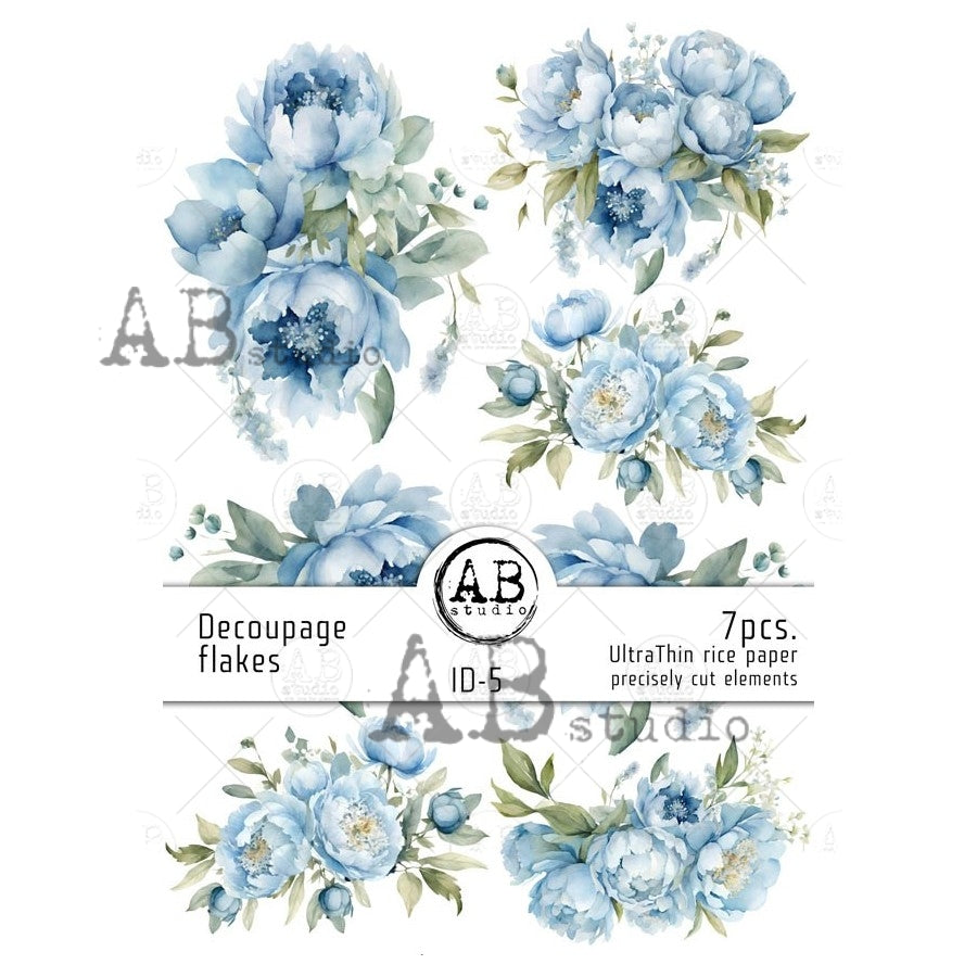 5- DECOUPAGE FLAKES
