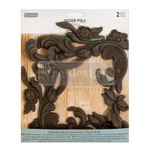 INTRICATE GRACE – 2 PCS, 7″X6.76″0.315″ / 17.8CMX17.2CMX0.8CM