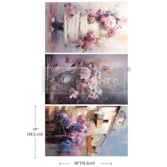 LILAC LUSH CELEBRATION- DECOUPAGE PAPER 3PK