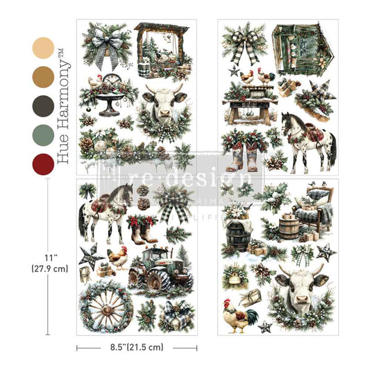 Middy Plus Transfers® - Rustic Noel