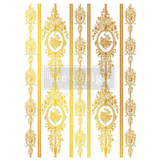 Decor Transfers® Gold Foil - Chateau Filigree