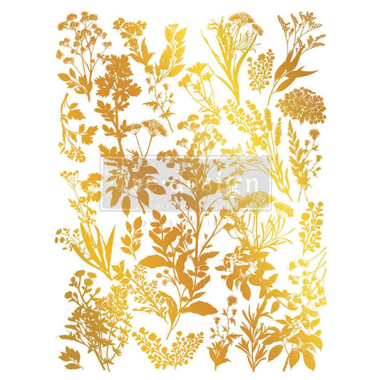 Decor Transfers® Gold Foil - Luxe Foliage