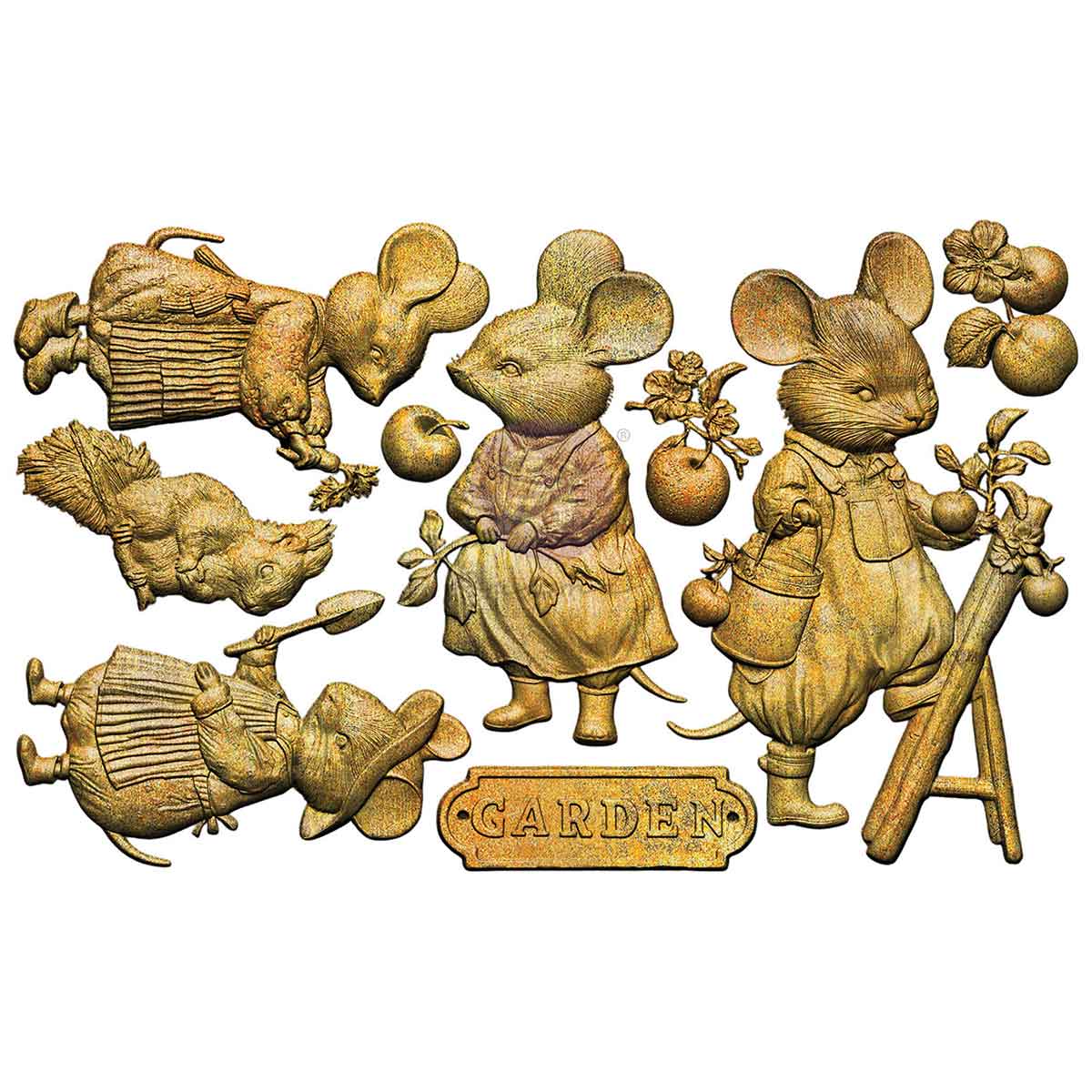 HG- TINY GARDENERS MOULD