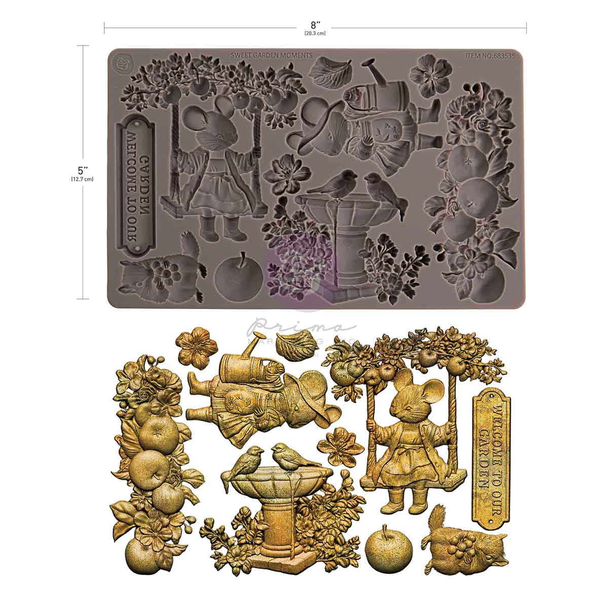 HG- SWEET GARDEN MOULD