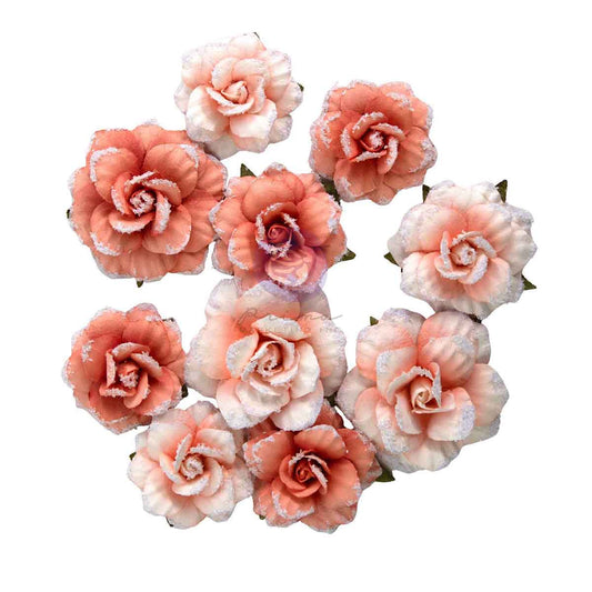 HG- BLUSH HARVEST FLOWERS (10PCS)