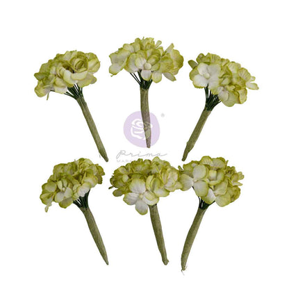 HG- GARDEN HYDRANGEA MIST FLOWERS (6PCS)